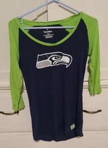 Seahawks Long Sleeve Shirt Women's Size Small Fanatics - Picture 1 of 8