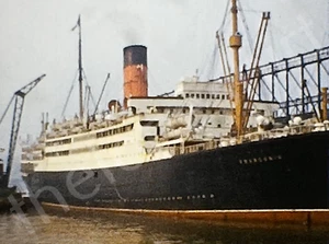 1950s American Export Lines USS Constitution Cunard NYC 8mm Movie Film - Picture 1 of 7