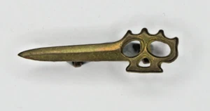 NO 50/52 Commando Cap Badge Brass Metal - Picture 1 of 2