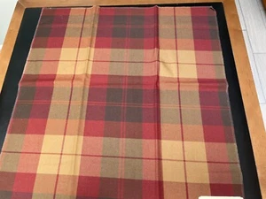 Ralph Lauren Fabric Remnant/Sample 27x27 FENLANDS TARTAN Thicket - Picture 1 of 4
