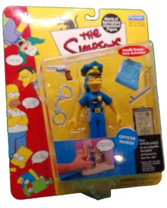Playmates Simpsons Officer Marge 2001 issued NOS sealed action figure Series 7 - Picture 1 of 5