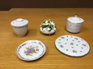 5 pcs. Of Misc. Fine China/Porcelain - Royal Adderley, Haviland, Mikasa & More - Picture 1 of 11