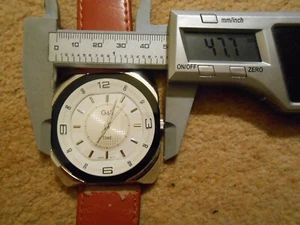 G&B Wristwatch. TIME. Large Face really good looking watch. Fashion Piece. - Bild 1 von 5