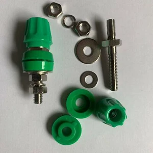 Polklemme, M6, 50 A, 4 mm, grün - Picture 1 of 1