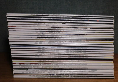 DIRT BIKE Motocross Magazine Lot of 32 Issues - 2017 2018 2021 Racing See List - Image 1 of 4