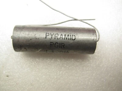 PYRAMID 1.0 uf 200VDC Low ESR VITAMIN Q TYPE PAPER IN OIL  CAPACITOR - Image 1 of 3