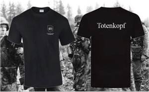 WWII WW2 German ELITE TK Division Military T shirt 2 sided - Picture 1 of 1
