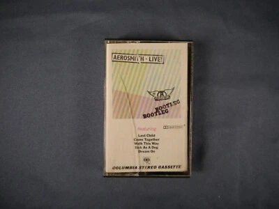 AEROSMITH -LIVE BOOTLEG    CASSETTE TAPE   CBS   GT35564 Foto 1 de 4