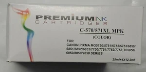 Juegos completos de cartuchos de tinta compatibles con XL no OEM para impresoras Canon - Imagen 1 de 4