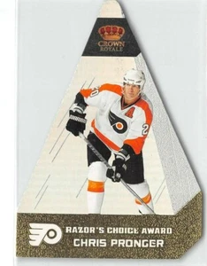 Crown Royale Razor's Choice #2 Chris Pronger 2010-11/99 - Imagen 1 de 2