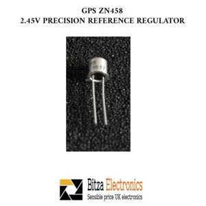 GPS ZN458 2.45V Precision Reference Regulator IC 2 Pin TO-18 - Picture 1 of 1