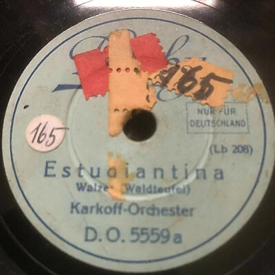 Estudiantina ~ Gold und Silber- 8" 78 RPM - Bild 1 von 2