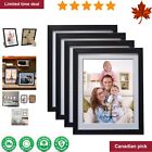 Durable Black 8x10 Picture Frame - Multi-functional Wall or Tabletop Decor