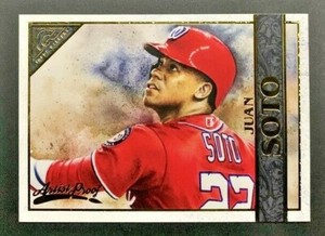 2020 Topps Gallery - Juan Soto #4 Washington Nationals - Artist Proof