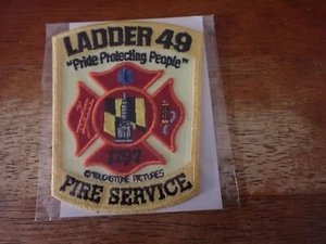 LADDER 49 FIRE SERVICE NEW YORK NYCFD FIRE FIGHTER PATCH BX Y #1 - Picture 1 of 2