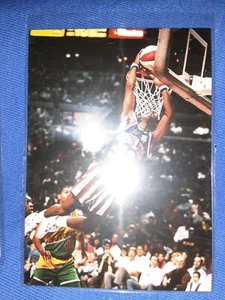 Promo Karte Harlem Globetrotters 1992 Comic Bilder Basketball KOSTENLOSER VERSAND MVP - Bild 1 von 2