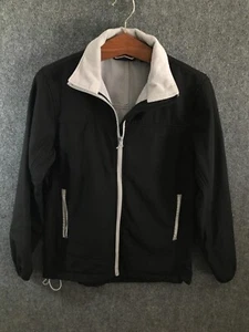 Avia Activewear Jacket Womens Size M Black Collared Pockets Full Zip - Picture 1 of 10