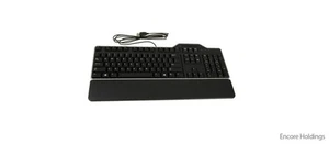 Dell kabelgebundene USB-Tastatur - schwarz - Smartcardleser - ohne Hintergrundbeleuchtung - QWERTY XRD46 - Bild 1 von 1