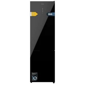 Frigorífico combi Bolero CoolMarket Combi 356 Black Glass E Cecotec - Imagen 1 de 5