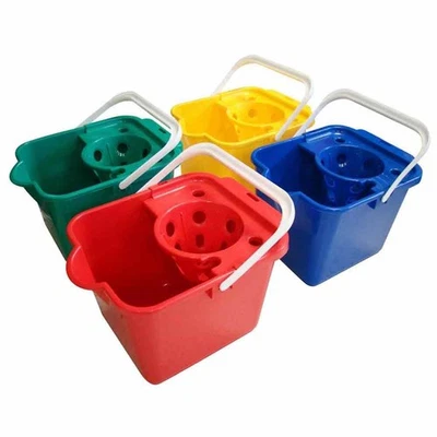 Cubo fregona plástico Addis - 12ltr limpieza cocina baño