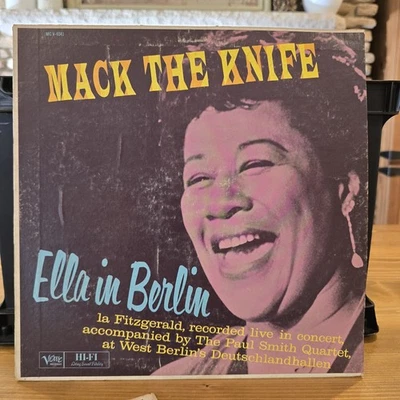 Ella Fitzgerald - Mack The Knife Ella In Berlin (1960) 1st Press MONO Vinyl LP  - Image 1 of 4