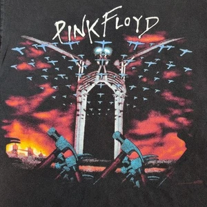 Vintage Pink Floyd Shirt Adult Medium Y2K The Wall Double Sided Graphic Tee - Picture 1 of 12