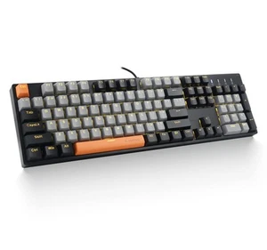 Z-14 Mechanical Gaming Keyboard 104 Key, Red Switch Full-Size Computer Keyboa... - Picture 1 of 6