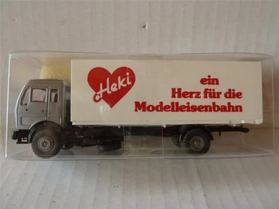 Mercedes Benz camion 1/87 HO valigia Heki serie speciale 1100 NUOVO - Immagine 1 di 4