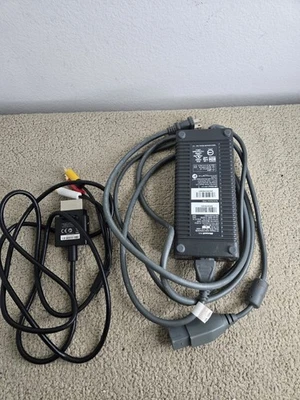 Original Microsoft OEM Xbox 360 Power Supply AC Adapter 175W And Audio Working - Image 1 of 4