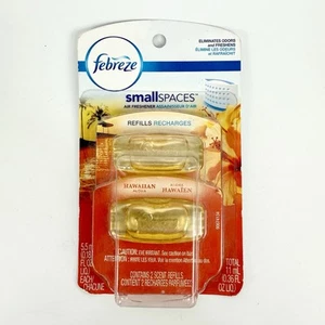 2 Febreze Hawaiian Aloha Air Freshener Small Spaces Refills DISCONTINUED - Picture 1 of 2