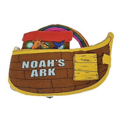 Libro de tela Baby’s First Book Club 2003 vintage Arca de Noé - Missing Noah  Foto 1 de 4