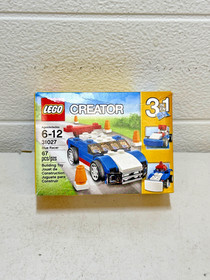 Lego 31027 Creator 3 in 1 Blue Racer New Sealed Damaged Box Free Shipping