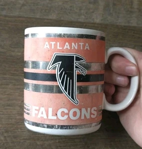 Atlanta Falcons Vintage Keramik Kaffeebecher NFL Lizenziert  - Bild 1 von 3