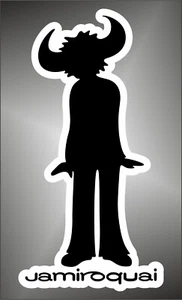 Aufkleber - Sticker JAMIROQUAI hip hop rap jazz hard rock - Bild 1 von 1