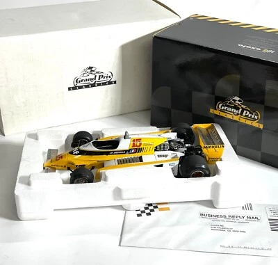 Exoto Renault RE 20 Turbo G.P. USA 1980 J.P. Jabouille selten, OVP, 1:18, D006 - Изображение 1 из 4