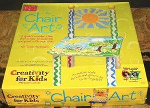 Silla Creatividad para Niños Arte #1611 Sellada NUEVA en Caja 18 3/4"" x 11"" x 11"" Regalo - Imagen 1 de 4
