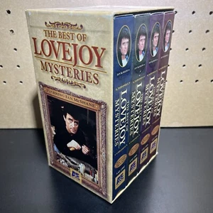 Set of 4 VHS Tapes Collection THE BEST OF LOVEJOY MYSTERIES A&E Ian McShane - Picture 1 of 4