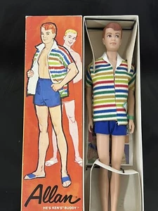 Vintage 1963 - Allan- Ken's Buddy #1000 Mattel - In Box - Picture 1 of 12