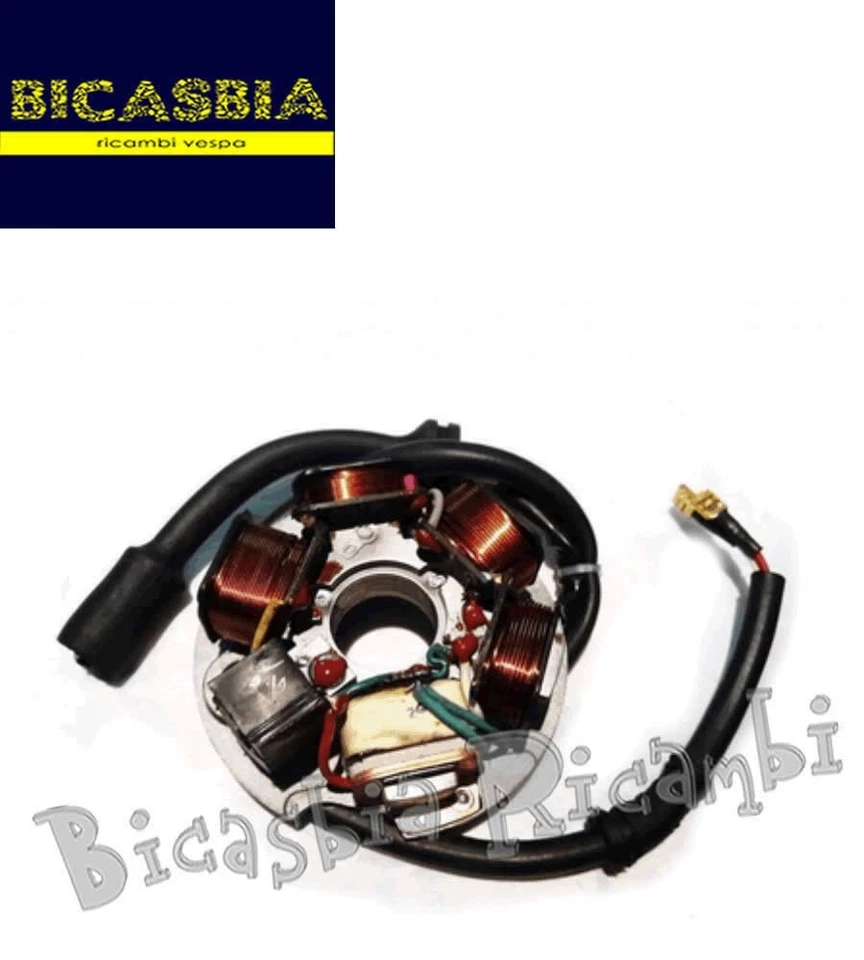 4238 - STATORE MAGNETE VOLANO 5 FILI PIAGGIO APE 50 FL FL2 1989 - 1955 TL6T