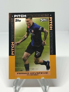 2021 Topps Pitch Prodigies Franko Kovacevic Gold /50 FC Cincinnati