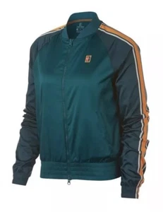 Nike Wmns Court Tennis Jacket New Green White Red Blue Women Sport 933760-303 M - Picture 1 of 2