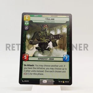 SWU STAR WARS UNLIMITED TWI 085/257 R Kalani - Picture 1 of 1