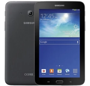 Samsung Galaxy Tab 3 Lite SM-T110 Wi-Fi 8GB 7.0" Unlocked Smart Tablet Black - Picture 1 of 4