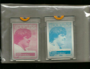 Mark Gastineau 1983 Topps VAULT PROOF LOT w/ COA Sealed and Uncirculated Jets
