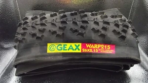 GEAX WARP 215 26X2.15 BLACK TIRE FOLDING NOS - Picture 1 of 4