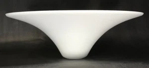 New 15" Cased White Glass Stiffel Style Torchiere Lamp Shade #TS086C - Picture 1 of 3
