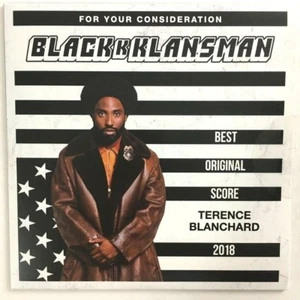 BLACKkKLANSMAN Movie FYC CD Soundtrack TERRENCE BLANCHARD Best Score Promo NEW! - Picture 1 of 2