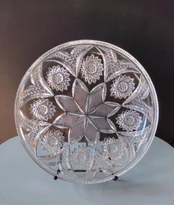 American Brilliant Cut Glass Dish 11.5" - Picture 1 of 2