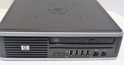 HP Compaq 6005 Pro USDT (AMD Athlon II X4 610e 2.4GHz 2GB 160GB Win 10) Desktop - Image 1 of 4