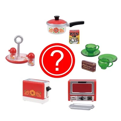 Retro Kitchen Cup Pot Toaster Oven Calico Critters Blind Bag 1 Random Accessory